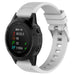 Garmin Forerunner 955 glossy silicone band (wit)