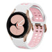 Samsung Galaxy Watch 4 40mm sport square bandje (wit/roze)