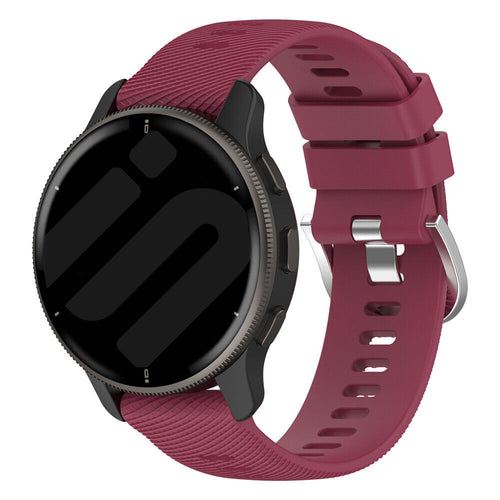 Garmin Approach S40 siliconen bandje (wijnrood)