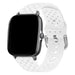 Xiaomi Amazfit Bip gevlochten siliconen bandje (wit)