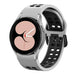 Samsung Galaxy Watch 4 40mm sport square bandje (wit/zwart)