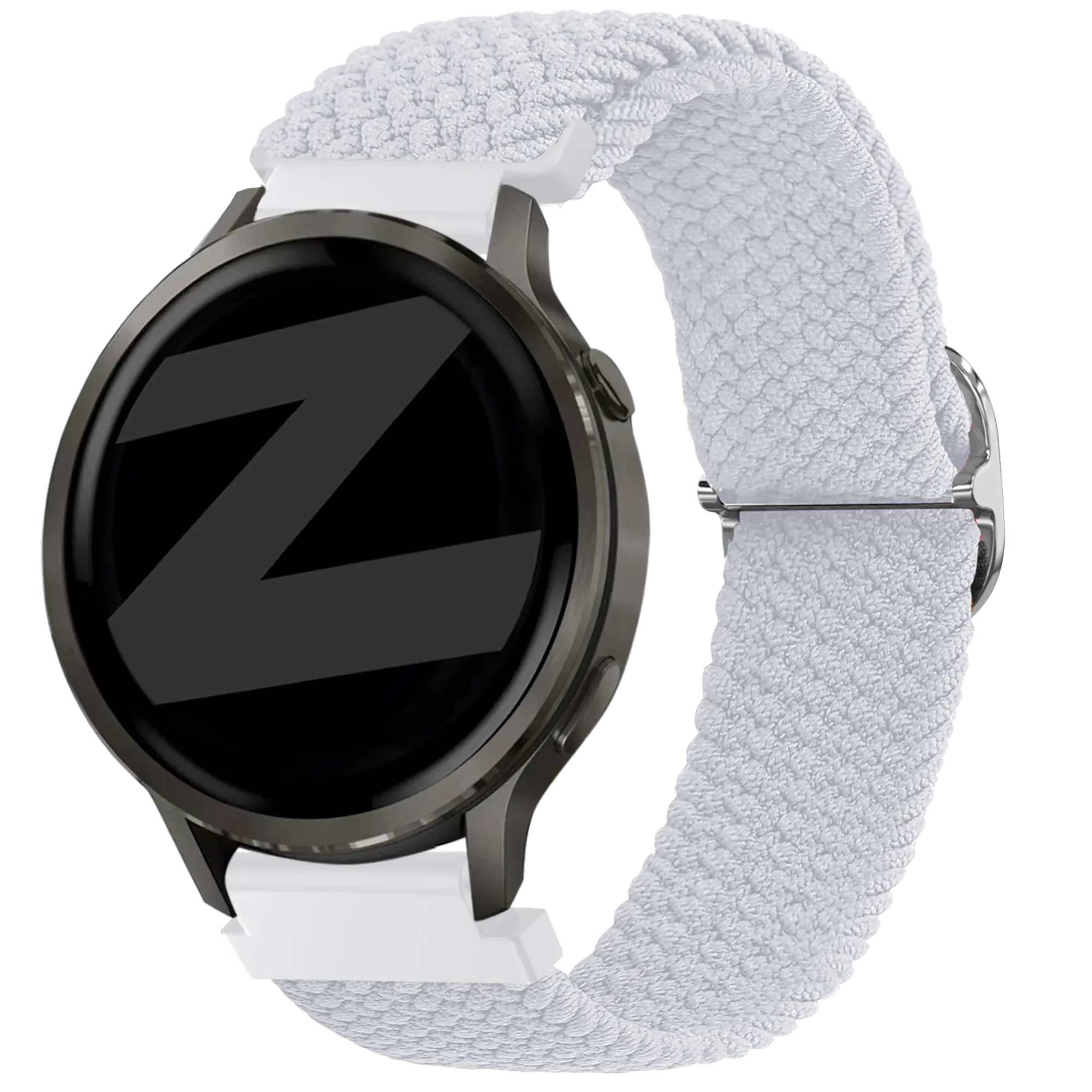 Bandz Garmin Forerunner 265s Adjustable Braided Strap (White)