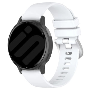 Garmin Vivomove Trend siliconen classic bandje (wit)