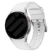 Samsung Galaxy Watch 7 - 44mm siliconen band perfect fit (wit)