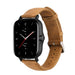 Amazfit GTS 2 leren bandje (bruin)