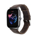 Amazfit GTS 3 leren bandje (donkerbruin)