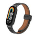 Xiaomi Smart Band 8 magnetisch leren bandje (zwart)