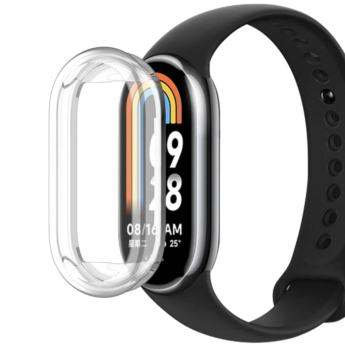 Xiaomi Smart Band 9 TPU case (transparant)
