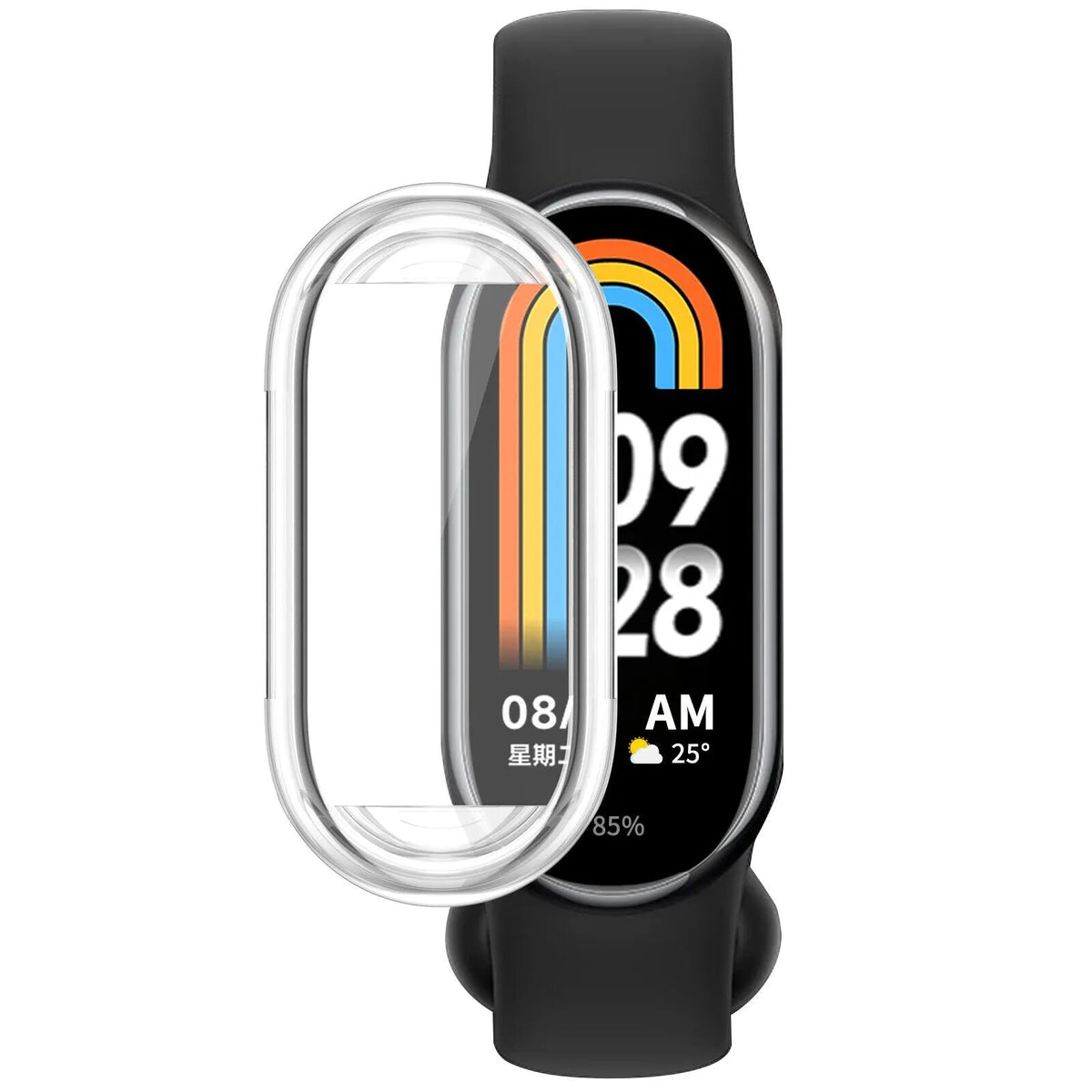 Xiaomi Smart Band 9 TPU case (transparant)