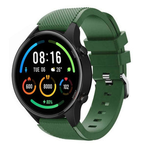 xiaomi-mi-watch-siliconen-bandje-legergroen