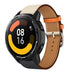Xiaomi Watch S1 leren bandje(wit/donkerblauw)