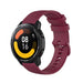 Xiaomi Watch S1 luxe siliconen bandje (donkerrood)