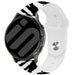 Garmin Vivoactive 5 Print Silicone Strap (Wild Zebra)