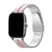 Amazfit GTS 3 Steel Iron Strap (Silver/Red)