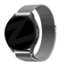 Bandz TicWatch 22mm Milanese loop band (zilver)