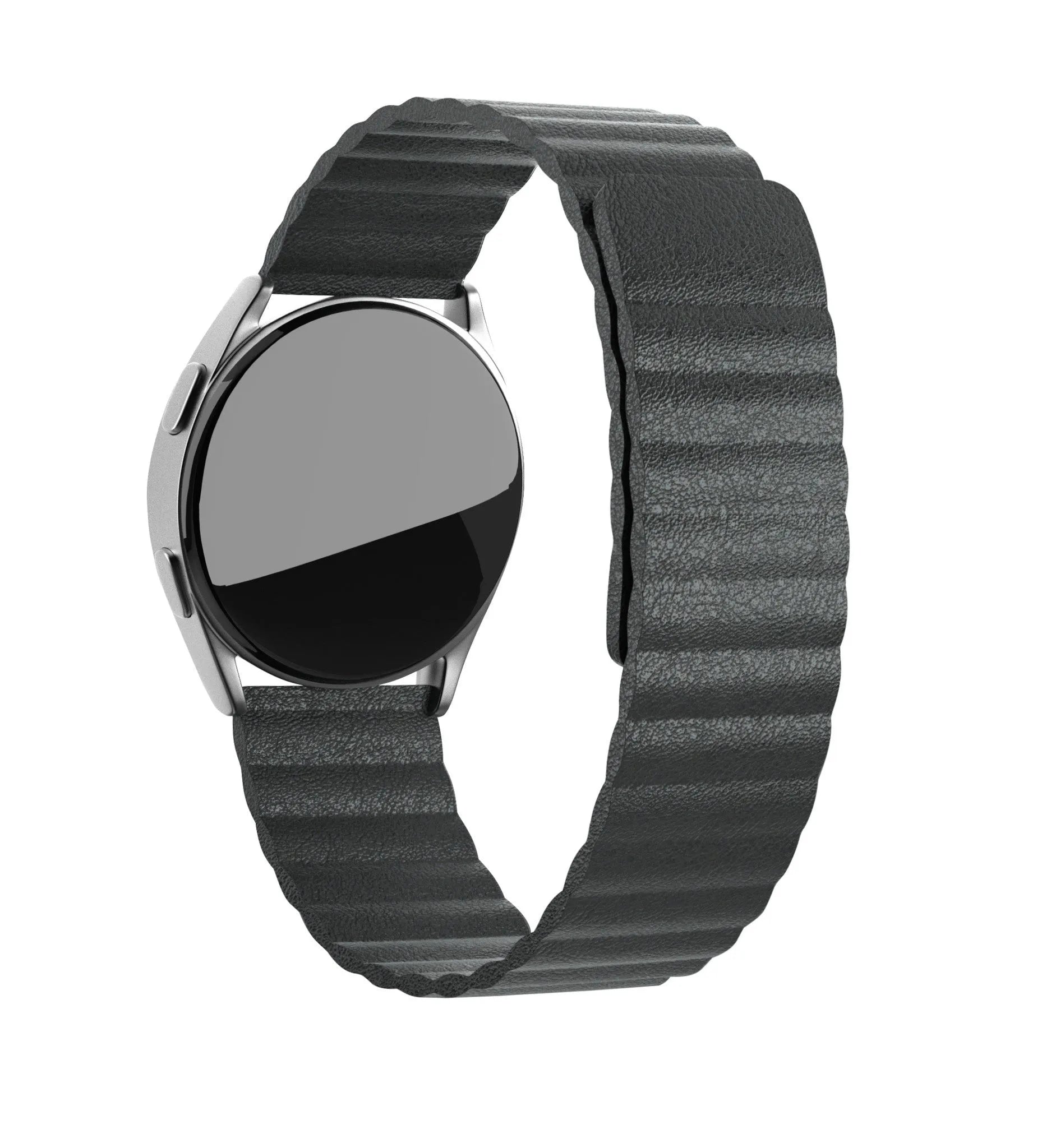 Coros Pace 3 Leather Loop Strap (Black)