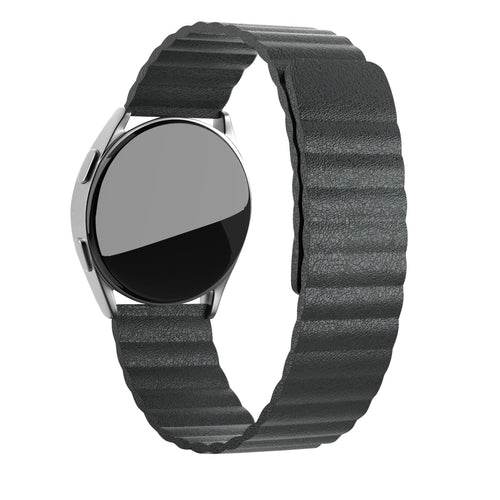 Xiaomi Watch S3 leren loop bandje (zwart)