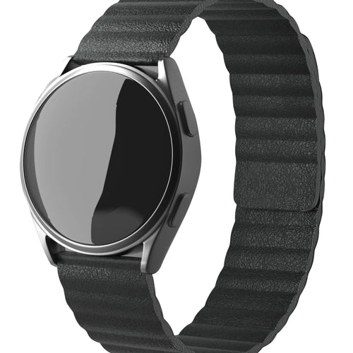 ICE Smart TKS Rectangular 1.41 leren loop bandje (zwart)
