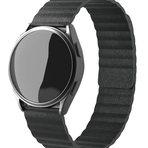 OnePlus Watch 3 - 46mm Leather Loop Strap (Black)
