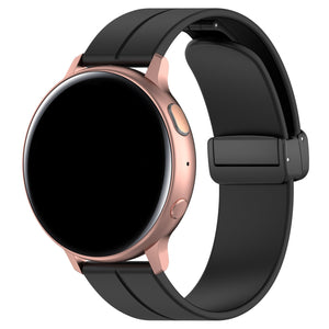 Amazfit Bip U (Pro) D-buckle siliconen bandje (zwart)