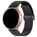 Samsung Gear Sport D-buckle siliconen bandje (zwart)