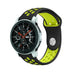 Samsung Galaxy Watch 46mm sport band (zwart/geel)
