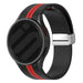 Samsung Galaxy Watch 4 40mm magnetische sport band (zwart/rood)