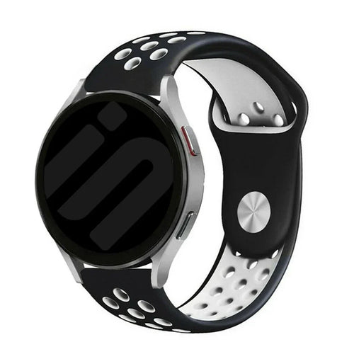 Amazfit Bip 3 (Pro) Sport Strap (Black/White)