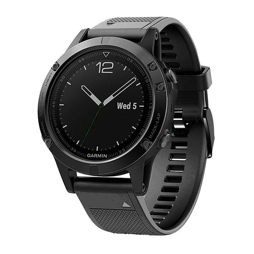 Garmin Tactix 8 - 47mm siliconen bandje (zwart)