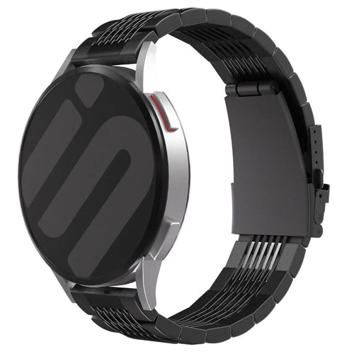 Oppo Watch X2 Premium Steel Link Strap (Black)