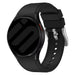Samsung Galaxy Watch 6 - 40mm siliconen band perfect fit (zwart)