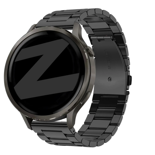 Bandz Garmin D2 Air X15 Steel Strap 'Classic' (Black)