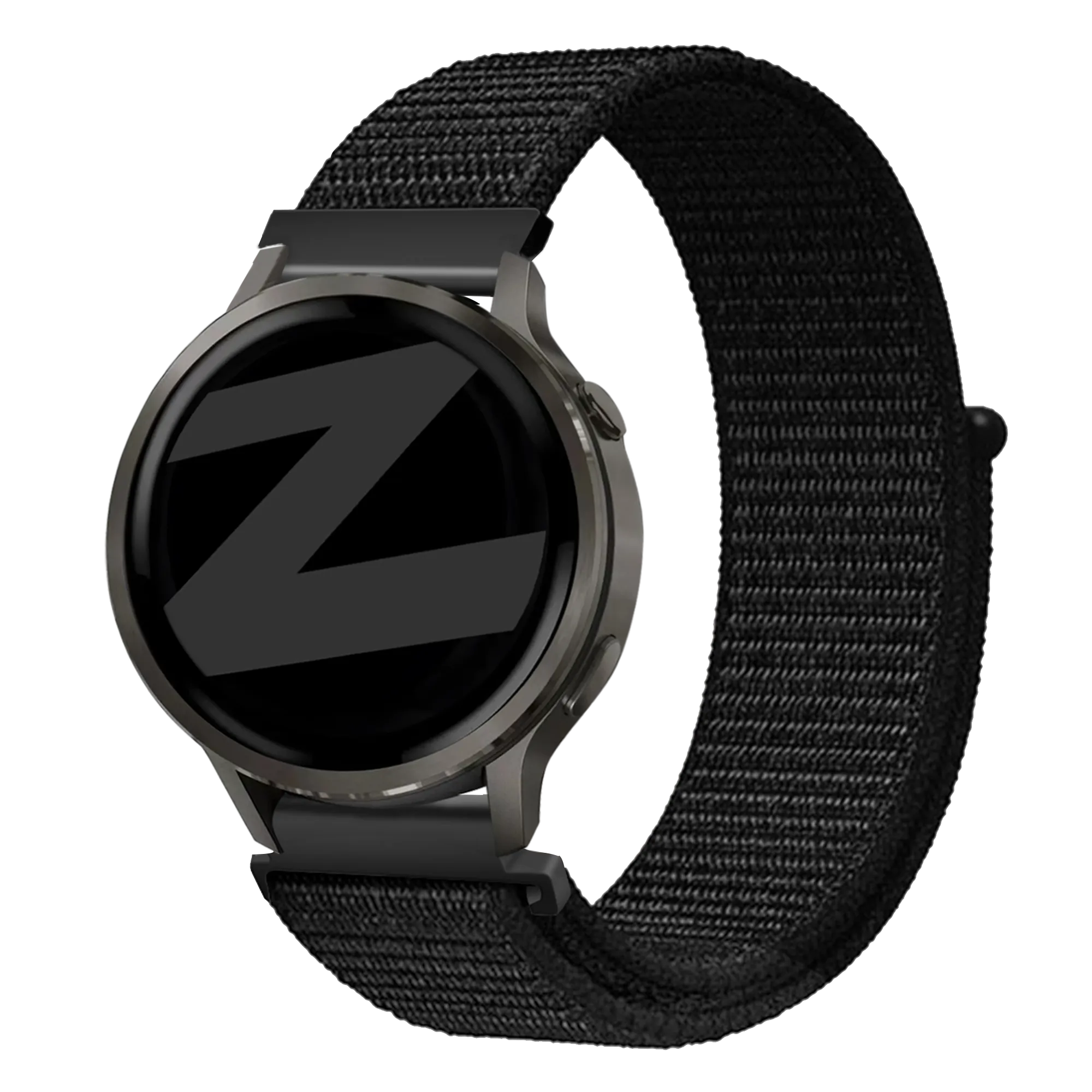 Bandz Garmin D2 Air X15 nylon loop band (zwart)