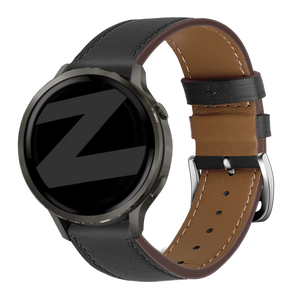 Bandz Garmin Venu 4 - 45mm Leather Strap 'Deluxe' (Black)