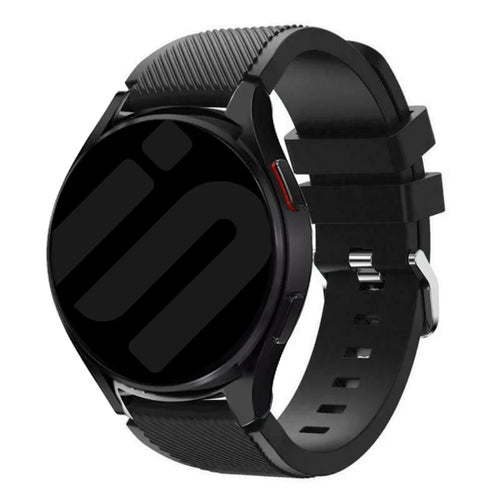 Amazfit Bip 3 (Pro) Twill Silicone Strap (Black)