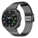 Samsung Galaxy Watch Ultra roestvrij stalen band (zwart)