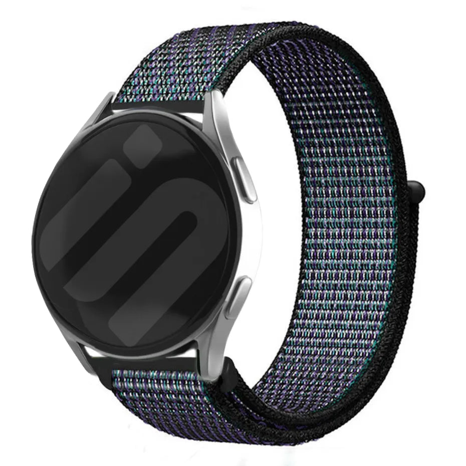Amazfit Balance Nylon Strap (Black/Blue)