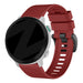 Bandz Garmin Tactix 8 - 47mm siliconen band met gesp (rood)