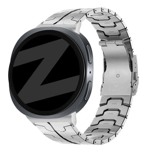 Bandz Samsung Galaxy Watch 8 - 40mm Titanium Strap 'Iron' (Silver)