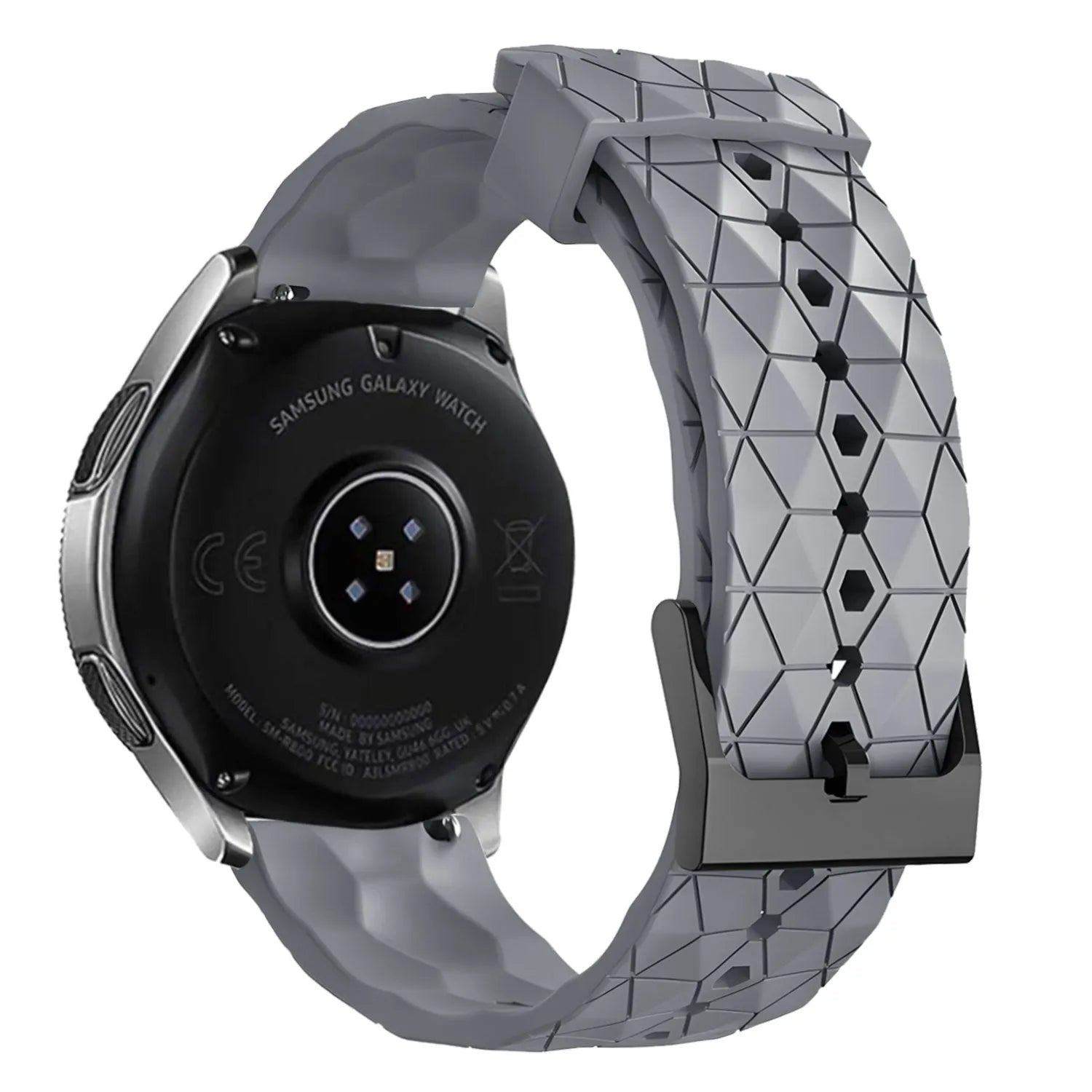Suunto Vertical silicone hexa band (grijs)