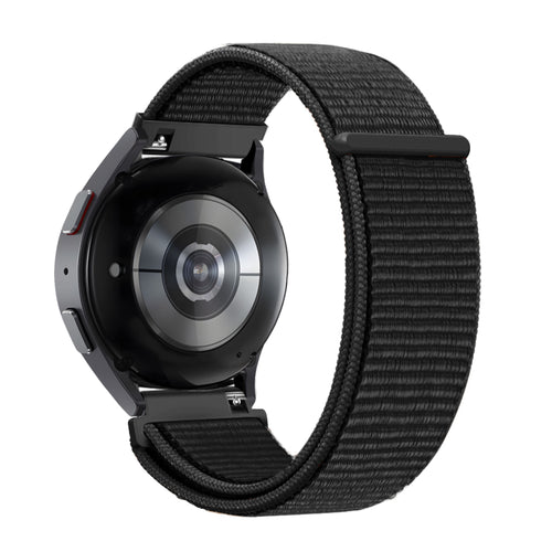 Bandz Garmin Venu 4 - 45mm Nylon Loop Strap (Black)