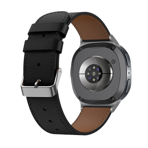 Samsung Galaxy Watch 9 - 44mm Modern Leather Strap (Black)