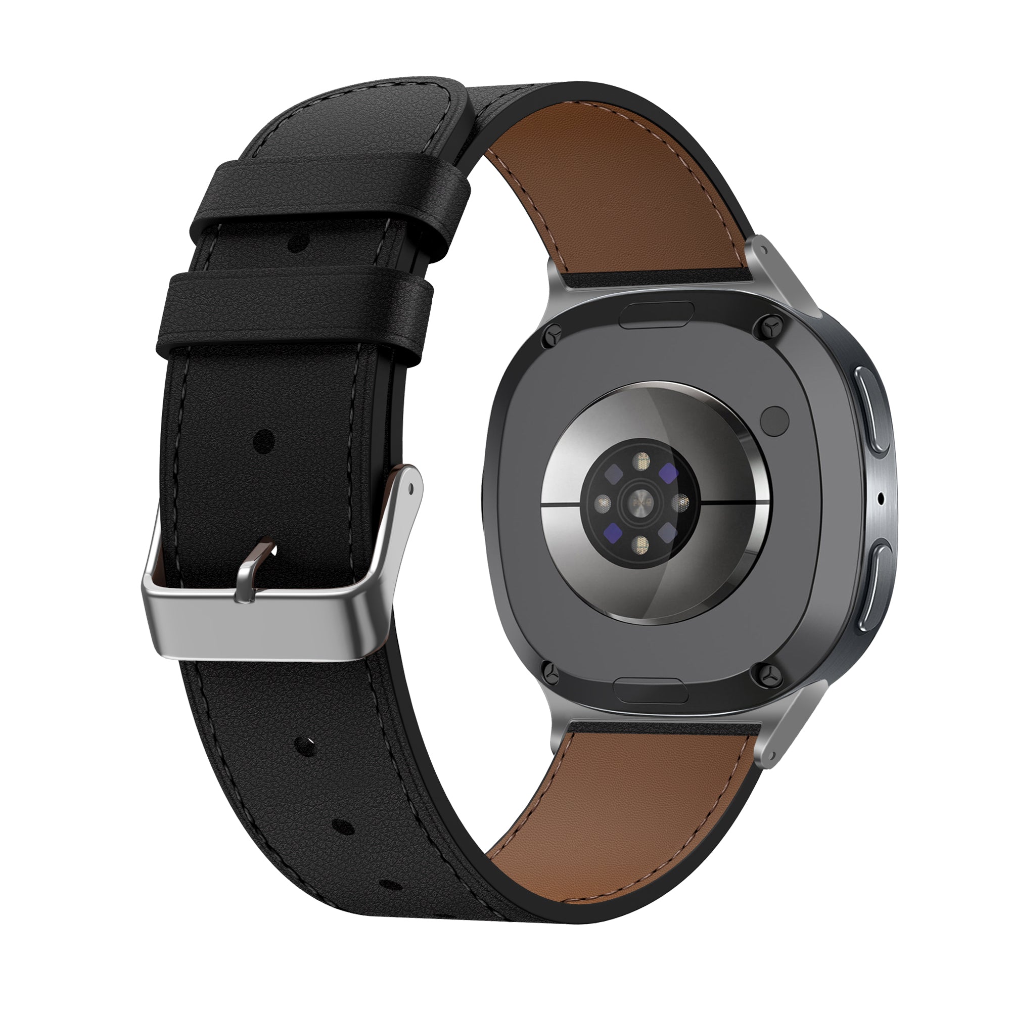 Samsung Galaxy Watch 8 - 40mm modern leren band (zwart)