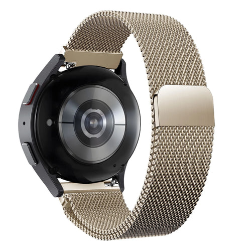 Bandz ICE Smart 3.0 Rectangular 1.78 Milanese Loop Strap (Champagne Gold)