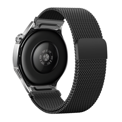 Bandz Xiaomi Mi Watch 'One push' Milanese band (zwart)