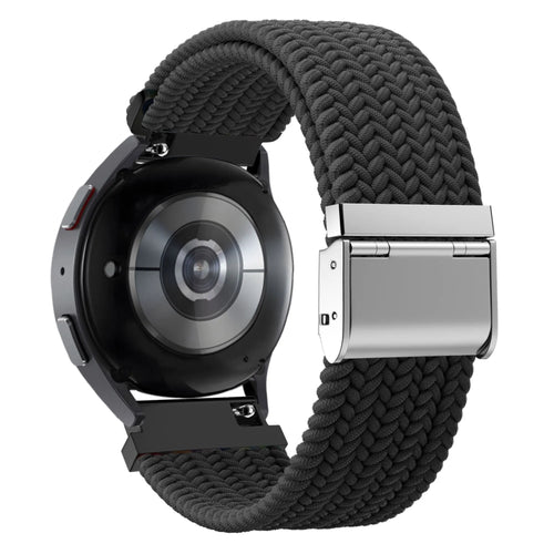 Bandz OnePlus Watch 3 gevlochten nylon band (zwart)