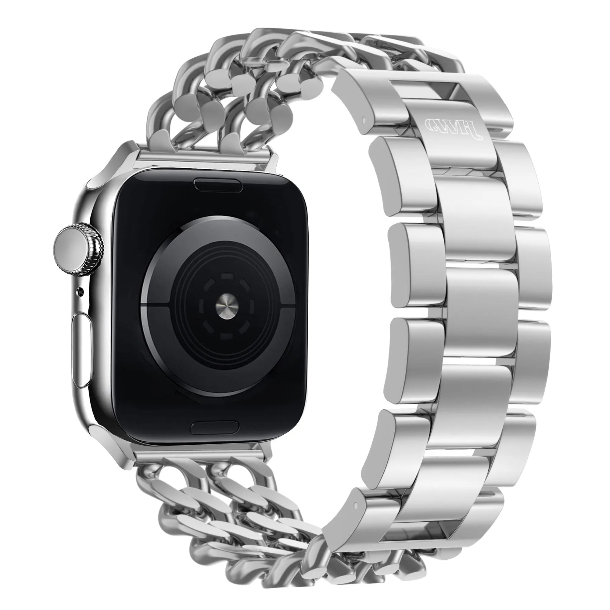 xoxo Wildhearts Apple Watch stalen bandje - Chain strap (silver) - 38/40/41/42mm 
