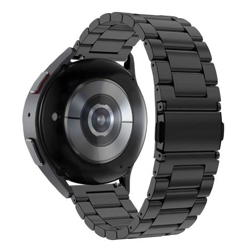 Bandz OnePlus Watch 3 stalen band 'Classic' (zwart)