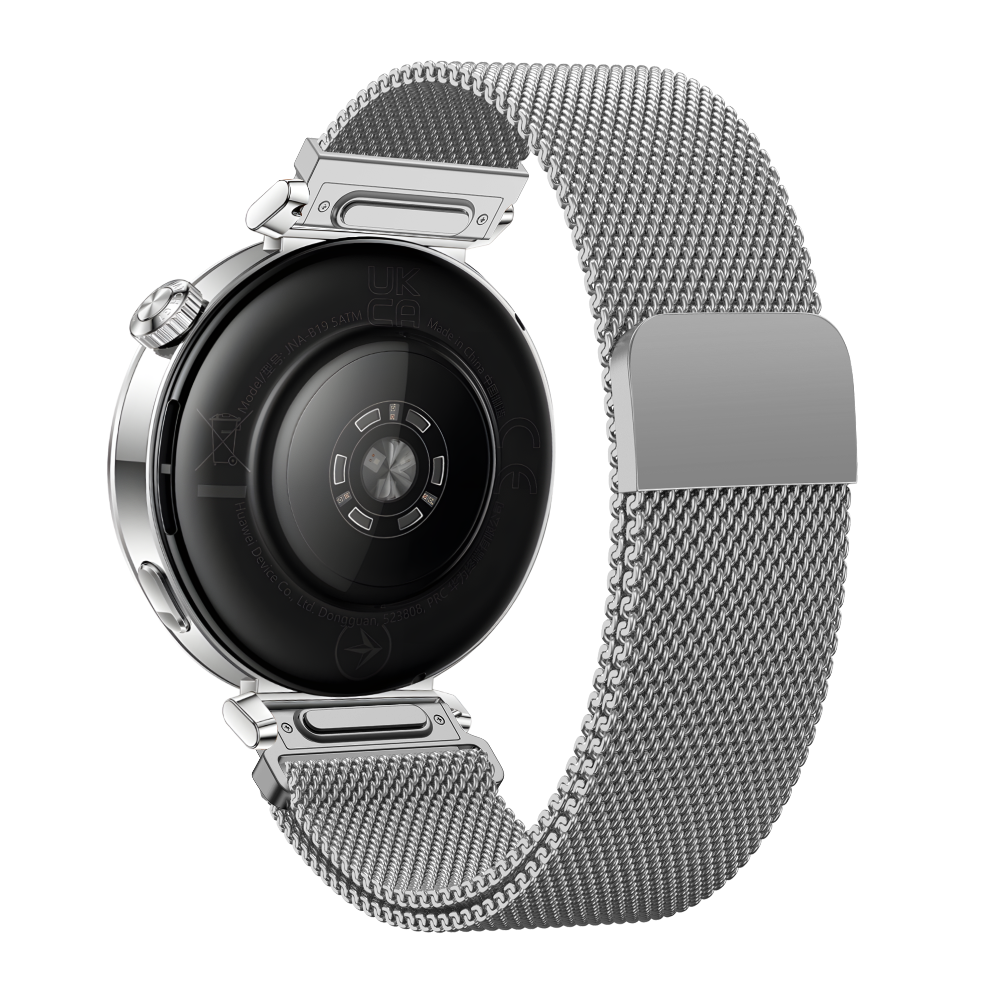 Bandz Xiaomi Watch S4 - 41mm Milanese Strap 'Easy fit' (Silver)