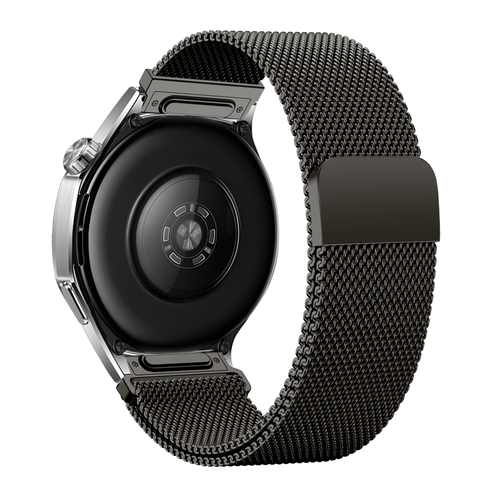 Bandz Xiaomi Mi Watch 'One Push' Milanese Strap (Titanium Grey)